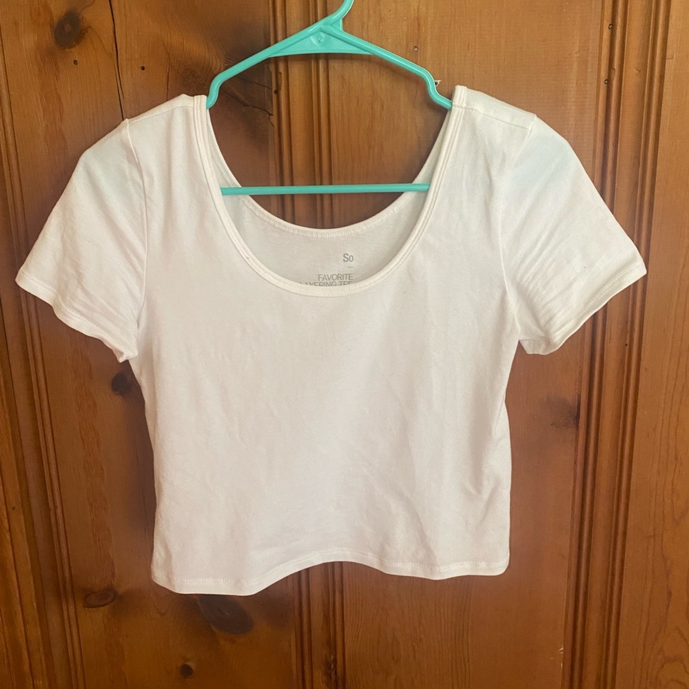 So Layering Crop Tee